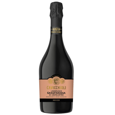 Lambrusco rouge sec Grasparossa di Castelvetro D.O.C