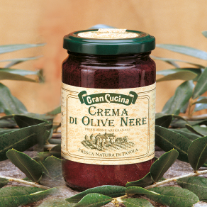 Tartinade d'olives noires italiennes - 180g