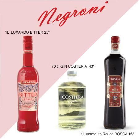 Kit Cocktail Negroni