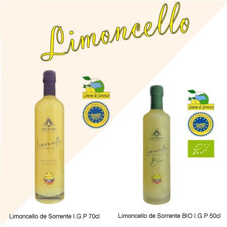 Coffret découverte Limoncello de Sorrente I.G.P