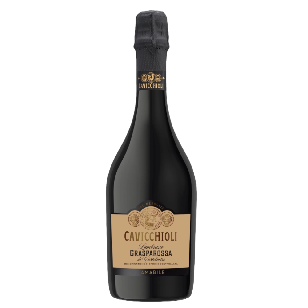 Lambrusco Grasparossa di Castelvetro Rouge Demi Sec D.O.C