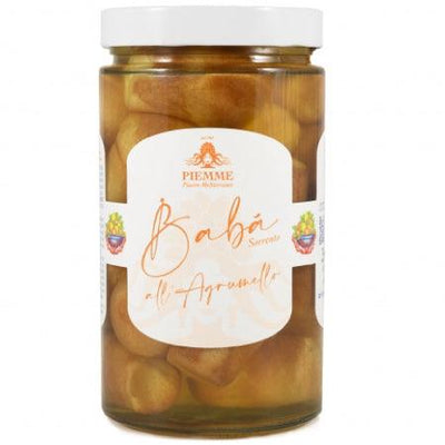 Baba aux agrumes Piemme 600g, baba aux agrumes Piemme, Baba aux agrumes, baba bouchon aux agrumes, baba napolitain aux agrumes
