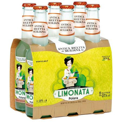 Limonata Polara pack de 6 x 27,5cl, limonade italienne, boisson italienne traditionnelle