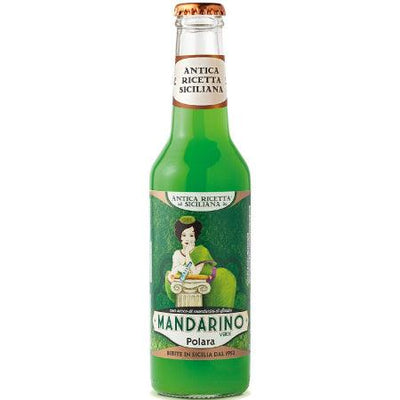 Mandarino Polara 27,5cl, boisson italienne à la mandarine, boisson italienne traditionnelle